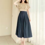 フリル半袖ブラウス 春ニット 春服トップス | Sibra | 詳細画像2