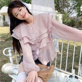 シアーブラウス 春 韓国ファッション | Sibra | 詳細画像10