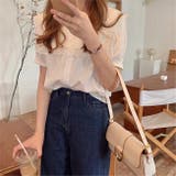 大人なシアー魅せ。レース半袖ブラウス オフィスカジュアル 春 | Sibra | 詳細画像8