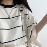 ストライプTシャツ 半袖 トップス | Sibra | 詳細画像6