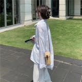 シアーシャツネック インナー トップス | Sibra | 詳細画像4 