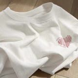 綿100％プリントTシャツ 韓国ファッション オフィスカジュアル | Sibra | 詳細画像10 