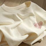 綿100％プリントTシャツ 韓国ファッション オフィスカジュアル | Sibra | 詳細画像3 