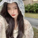 刺繍レースフーディー 夏服 韓国ファッション | Sibra | 詳細画像2