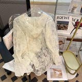 刺繍レースフーディー 夏服 韓国ファッション | Sibra | 詳細画像5