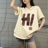 綿100%オーバーサイズロゴプリントT シャツ 韓国ファッション | Sibra | 詳細画像14