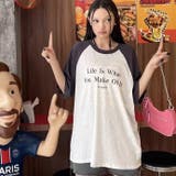 綿100%配色半袖Tシャツ 夏服 トップス | Sibra | 詳細画像12