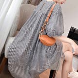 ギャザーチェック柄トップス セクシー 夏服 | Sibra | 詳細画像10