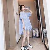 ギャザーチェック柄トップス セクシー 夏服 | Sibra | 詳細画像4