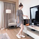 ギャザーチェック柄トップス セクシー 夏服 | Sibra | 詳細画像6