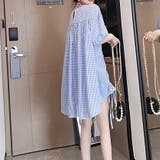 ギャザーチェック柄トップス セクシー 夏服 | Sibra | 詳細画像9