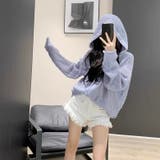 ニット編みカーディガン 丸襟 ボダン付き | Sibra | 詳細画像9