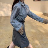 配色ダブルラペルシャツ 秋 冬 | Sibra | 詳細画像11