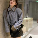 配色ダブルラペルシャツ 秋 冬 | Sibra | 詳細画像14