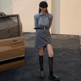 配色ダブルラペルシャツ 秋 冬 | Sibra | 詳細画像5