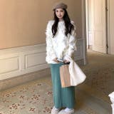 フリンジニットトップス 大人 カジュアル | Sibra | 詳細画像5