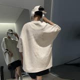 プリントTシャツ 体型カバー 夏服 | Sibra | 詳細画像14 