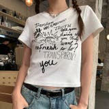 プリントロゴ 半袖Tシャツ 韓国風 | Sibra | 詳細画像1