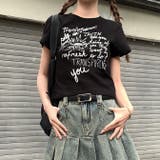 プリントロゴ 半袖Tシャツ 韓国風 | Sibra | 詳細画像14
