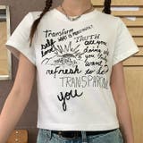 プリントロゴ 半袖Tシャツ 韓国風 | Sibra | 詳細画像4