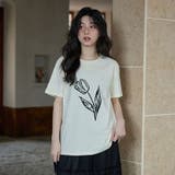プリント Tシャツ オーバーサイズ | Sibra | 詳細画像16 