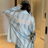 レース切り替えシャツ 体型カバー 夏服 | Sibra | 詳細画像10