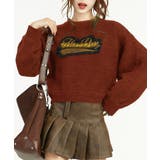 トレンディなロゴ刺繍入りニットセーター:洗練された秋冬スタイルにぴったりのアイテ… | Sibra | 詳細画像3