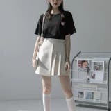 ホワイト | レディースファッションミニスカート かわいい ファッション ミニ スカート | Sibra