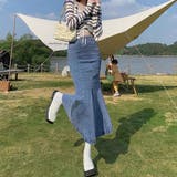 デニムマーメイドスカート 韓国ファッション セクシー | Sibra | 詳細画像6