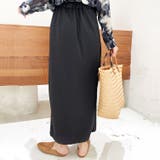 スリットポンチタイトスカート 韓国ファッション ハイウエスト | Sibra | 詳細画像11 