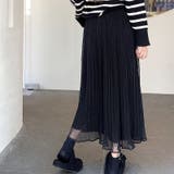 ベルベットメッシュプリーツスカート 韓国ファッション 韓国 | Sibra | 詳細画像6