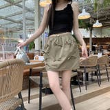 蝶結び付きミニスカート 韓国ファッションオフィスカジュアル 夏服 | Sibra | 詳細画像10