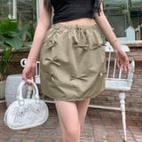 蝶結び付きミニスカート 韓国ファッションオフィスカジュアル 夏服 | Sibra | 詳細画像12