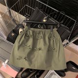 蝶結び付きミニスカート 韓国ファッションオフィスカジュアル 夏服 | Sibra | 詳細画像8