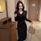 ニットワンピース 韓国ファッション バレンタイン | Sibra | 詳細画像10 