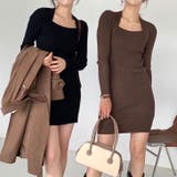 ニットワンピース 韓国ファッション セクシー | Sibra | 詳細画像1 