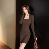 ニットワンピース 韓国ファッション セクシー | Sibra | 詳細画像2 