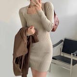 ニットワンピース 韓国ファッション セクシー | Sibra | 詳細画像3 