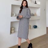 ニットワンピース 韓国ファッション 春新作 | Sibra | 詳細画像3 