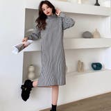 ニットワンピース 韓国ファッション 春新作 | Sibra | 詳細画像4 