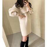 着ているだけでこなれ感が出る。2点セット ニットショート丈トップス+ | Sibra | 詳細画像18