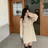 着ているだけでこなれ感が出る。2点セット ニットショート丈トップス+ | Sibra | 詳細画像22