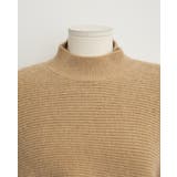 着ているだけでこなれ感が出る。2点セット ニットショート丈トップス+ | Sibra | 詳細画像29