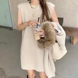 着ているだけでこなれ感が出る。2点セット ニットショート丈トップス+ | Sibra | 詳細画像6