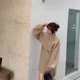 着ているだけでこなれ感が出る。2点セット ニットショート丈トップス+ | Sibra | 詳細画像8