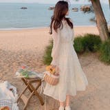 ♡1枚あればコーデに迷わない、リラックスフラワーズワンピース 春 夏服 | Sibra | 詳細画像13 
