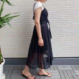 ベルト付きキャミワンピース ベルト付き ワンピース | Sibra | 詳細画像1 
