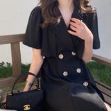 ワンピース 前開き 韓国ファッション | Sibra | 詳細画像2