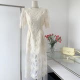 レースワンピース 韓国ファッション フェミニン | Sibra | 詳細画像9 