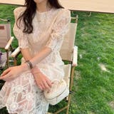 レースワンピース 韓国ファッション フェミニン | Sibra | 詳細画像11 
